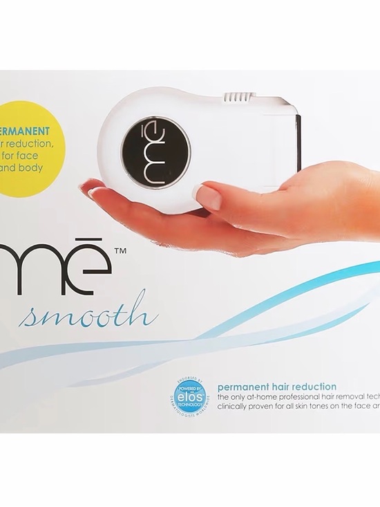 ME Makeover Essentials Accessories - me smooth At-Home Hair Reduction Device in White and Black